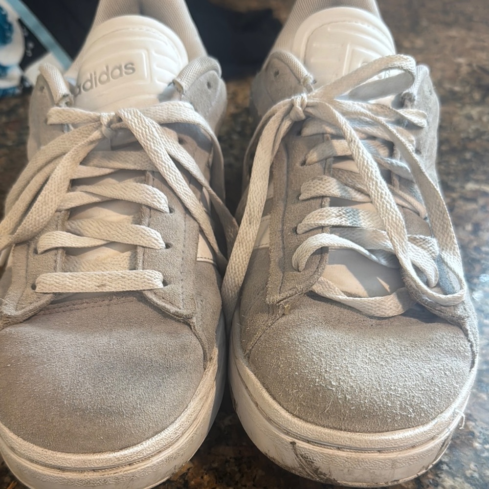 Adidas Gray Sneakers size 8.5 tennis shoes